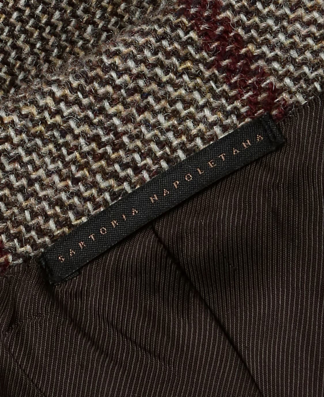 드 페트릴로 [De Petrillo] 나폴리 전통 핸드메이드 체크 자켓 상품이미지7