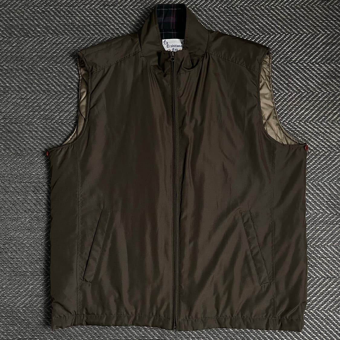 Traditional Fair 베스트 투인원 퀼팅 코트 y 4932 상품이미지8