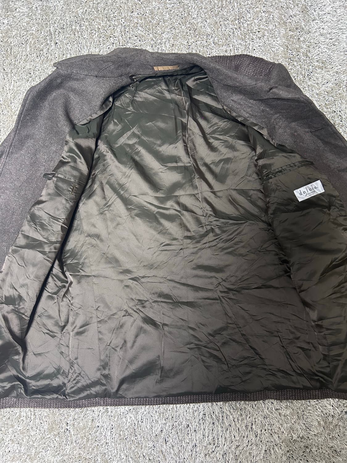 일본판 DOLCIS 코듀로이 울 코트 사이즈 105~110 상품이미지4