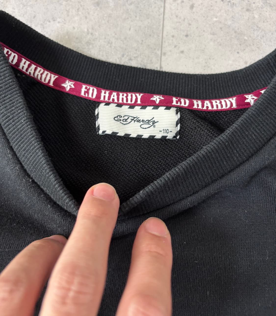 Ed hardy 에드하디 맨투맨 2XL 상품이미지2