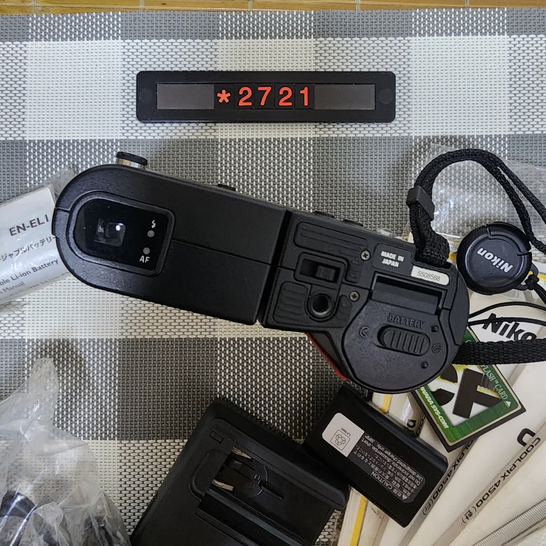 니콘 쿨픽스 4500 디지털카메라 박스품 상품이미지6