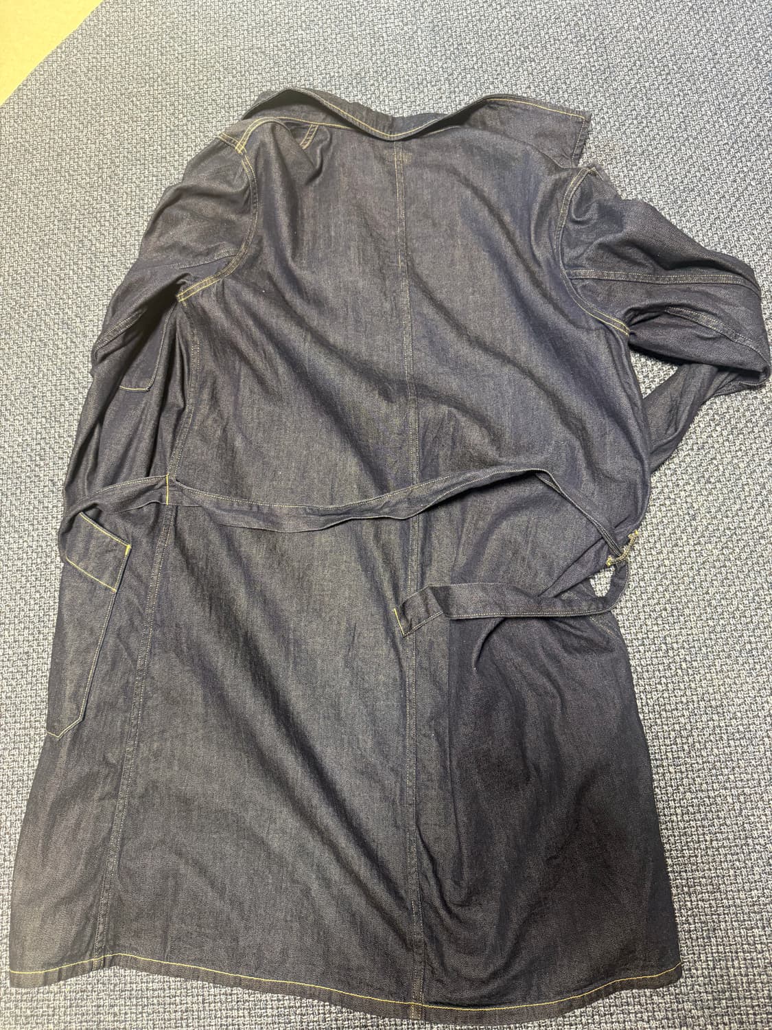 [4,XL] 캐피탈 8온즈 데님 샵 코트 상품이미지4