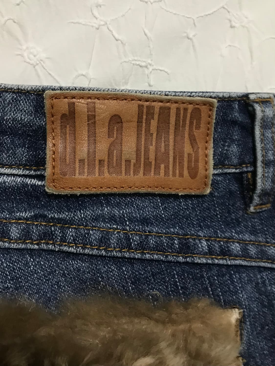 택포•빈티지 d.i.a 다이아 퍼 포켓 지퍼 데님 스키니진 팬츠 상품이미지9