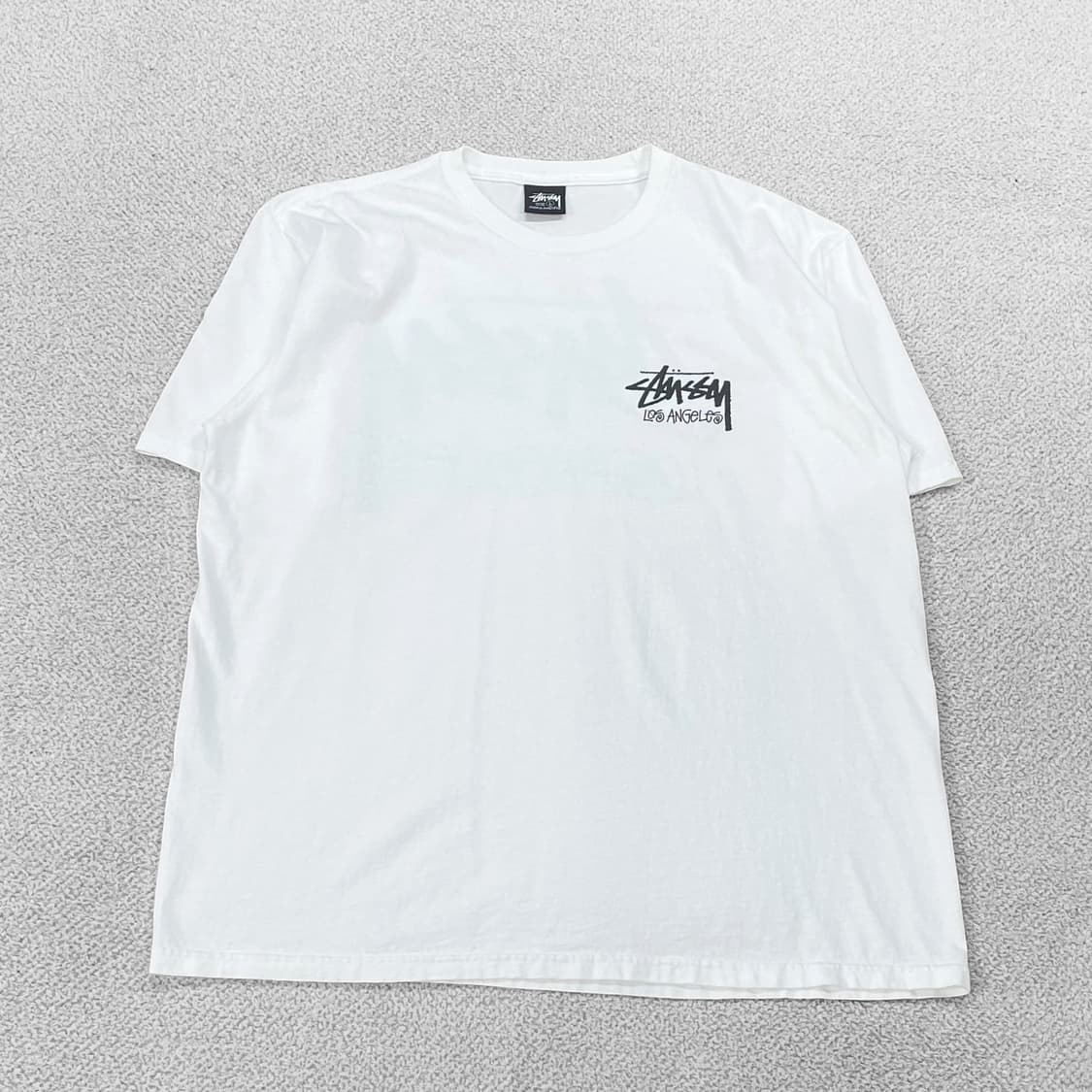 스투시 Stussy 로스엔젤레스 반팔티 화이트 상품이미지2