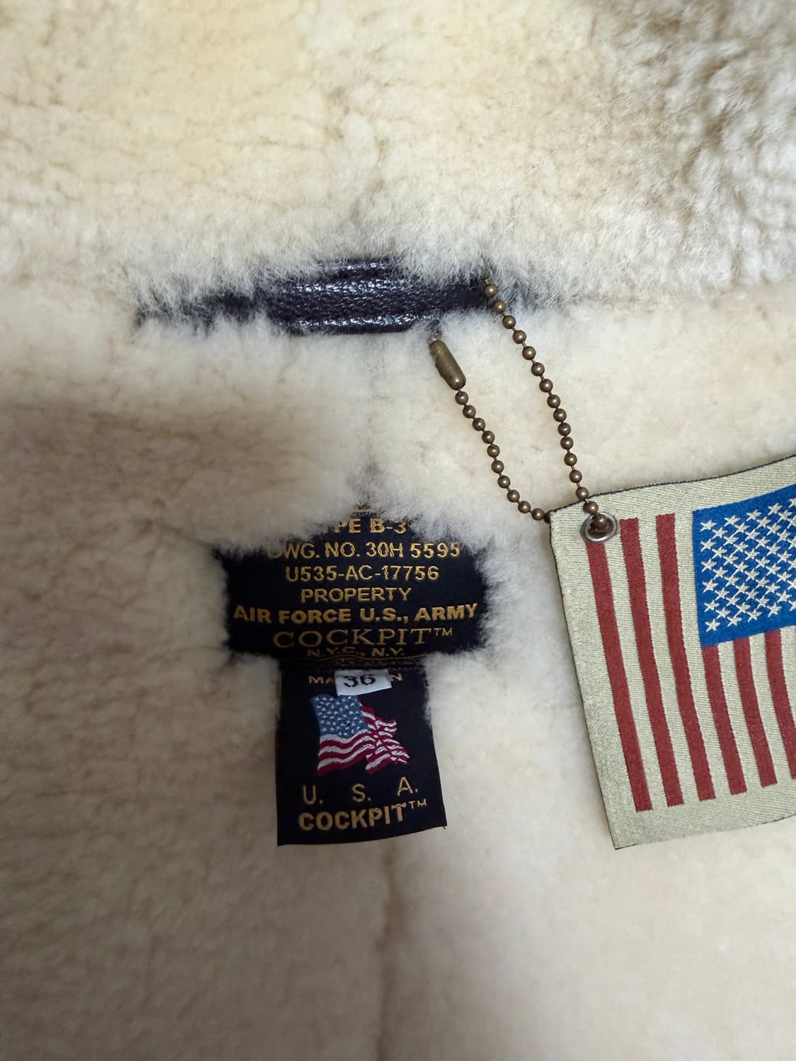 콕핏 무스탕 B-3 상품이미지5