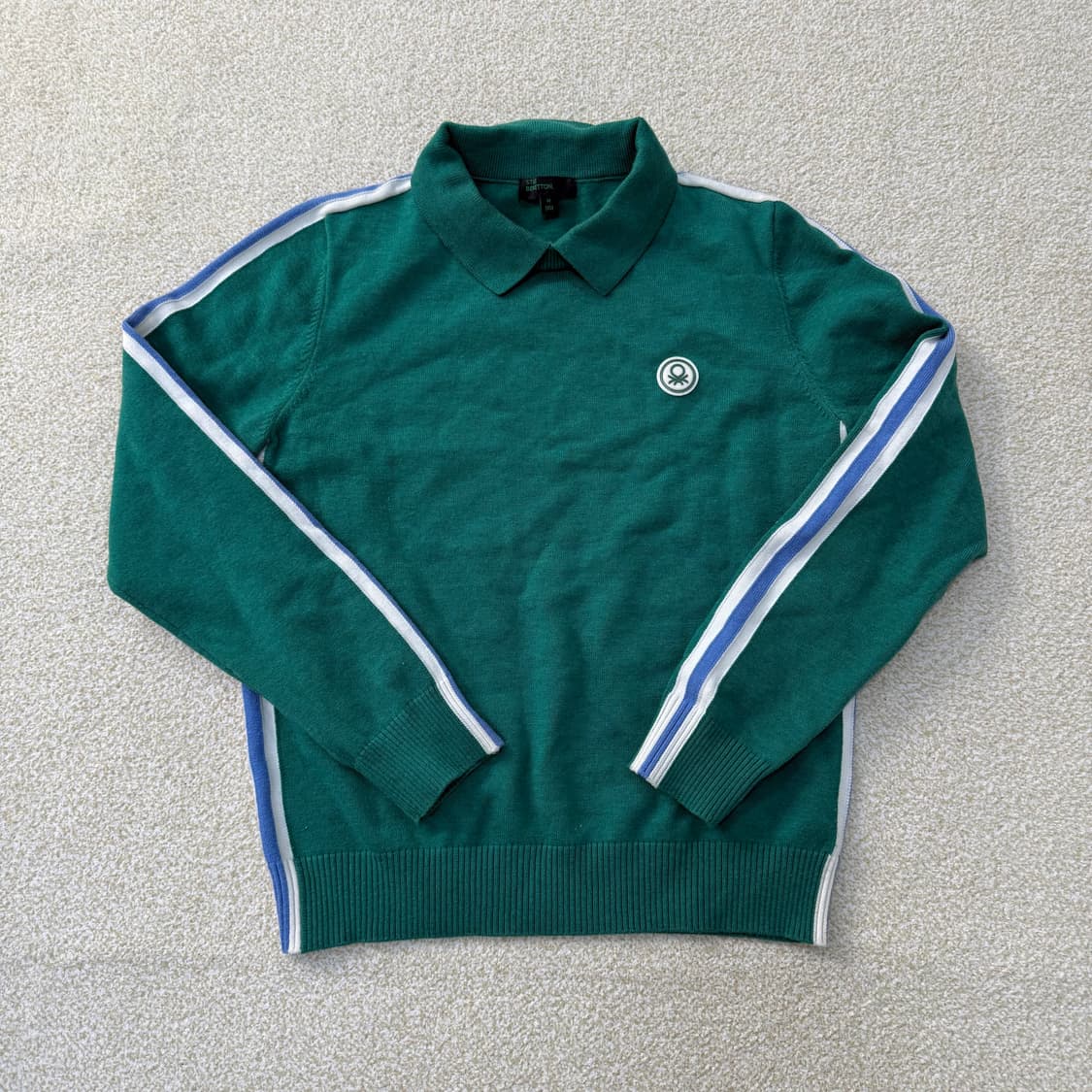 [M] 베네통 여성 그린 울 니트 0115T1 상품이미지1