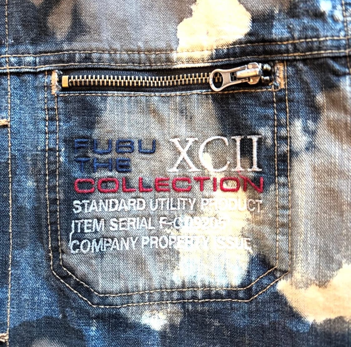 후부 타이다이 워시드 데님자켓 상품이미지7