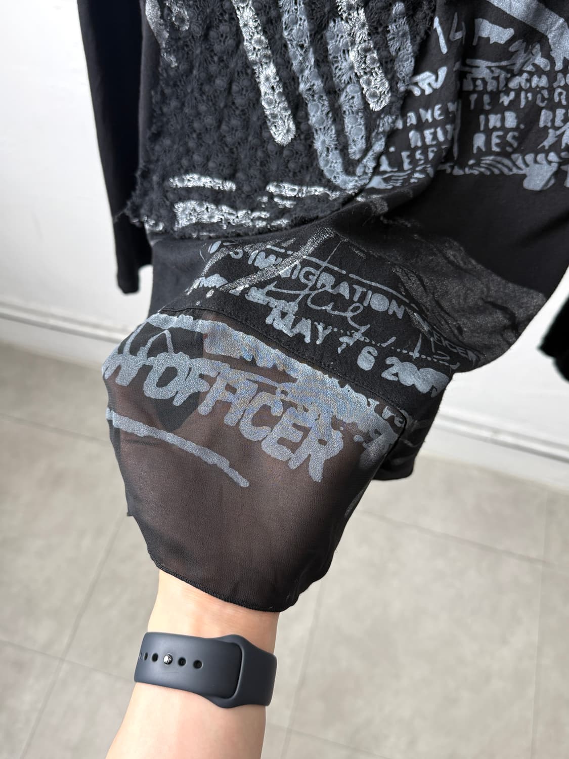 Apex Japan 믹스드 롱 슬리브 상품이미지3