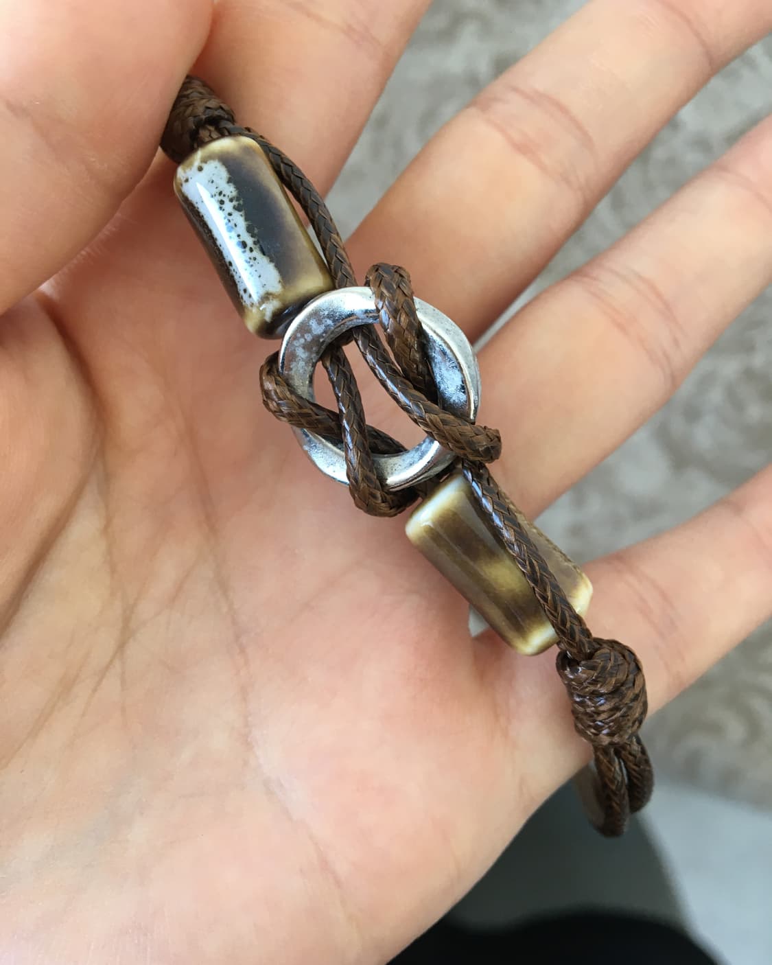 ethnic mood tied point necklace 상품이미지3