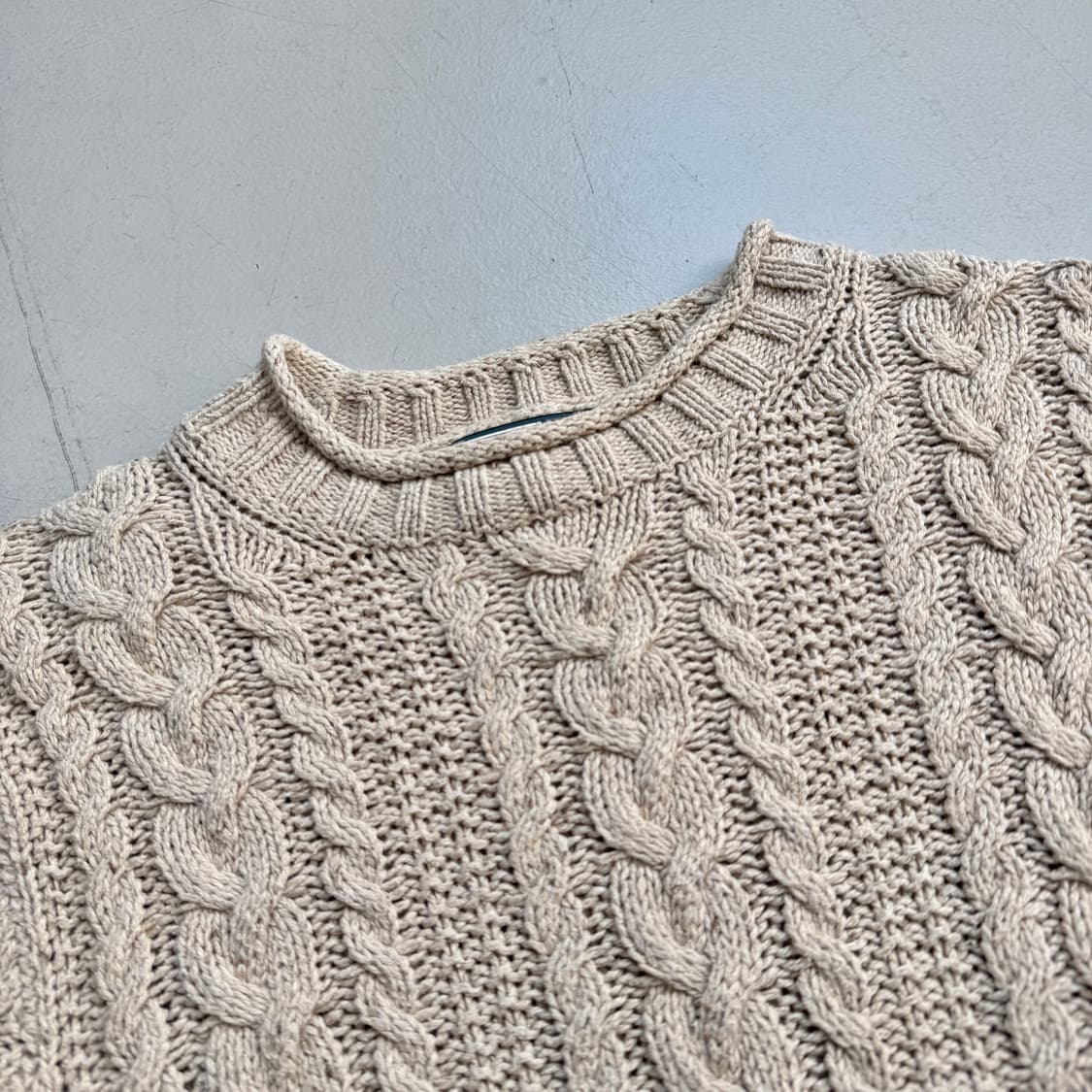 폴로 피셔맨 꽈배기 니트 스웨터 상품이미지3