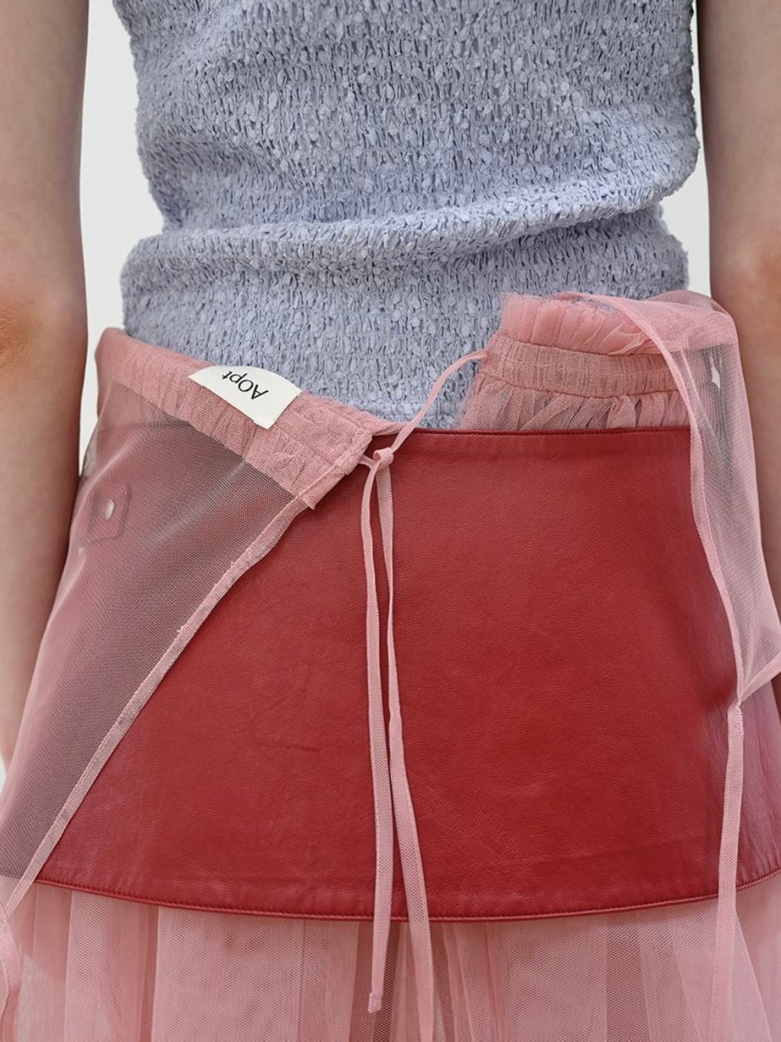 아옵트 레이어드 원피스 상품이미지4