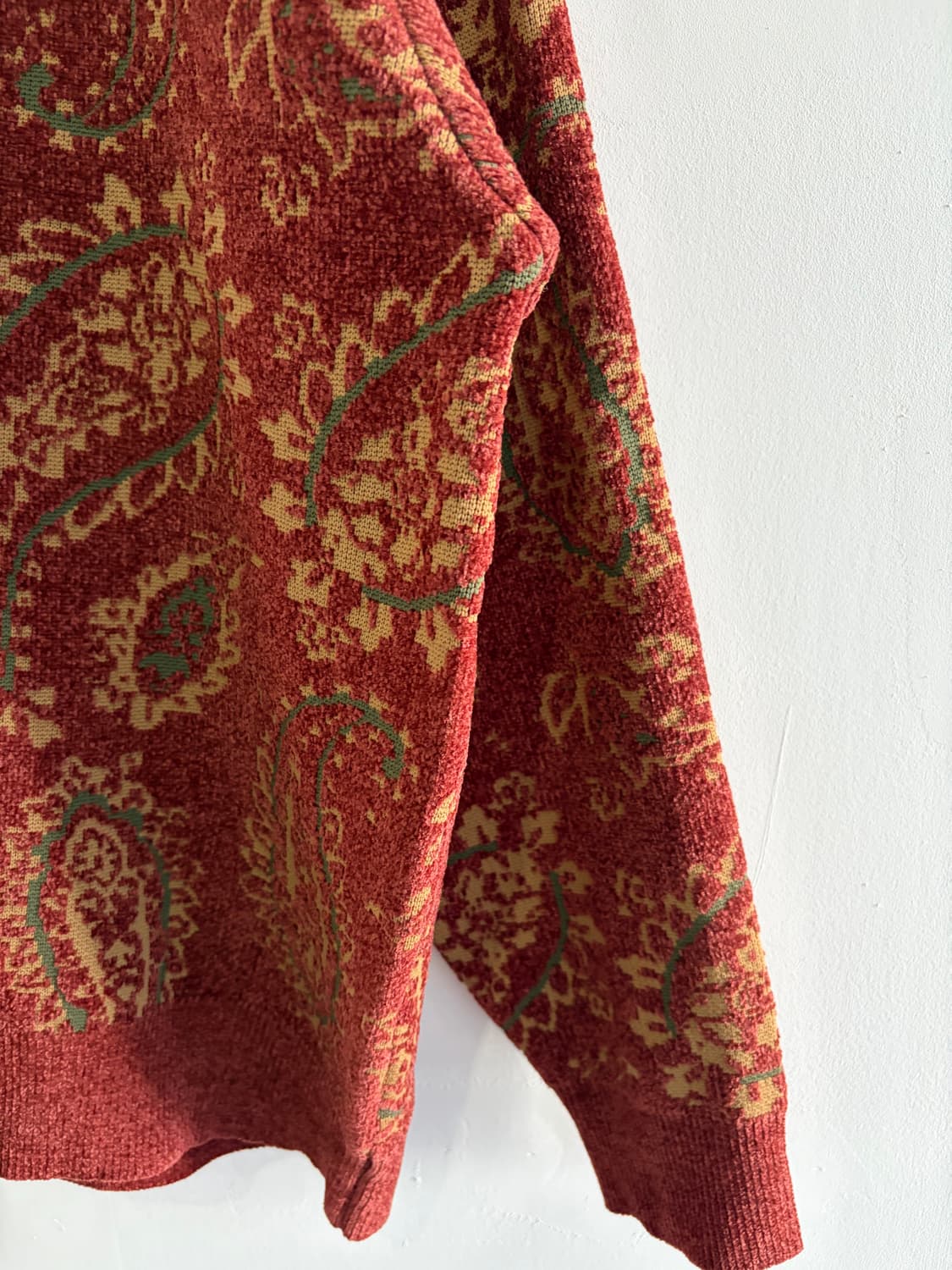 프릭스 스토어 페이즐리 니트 크루넥 상품이미지3