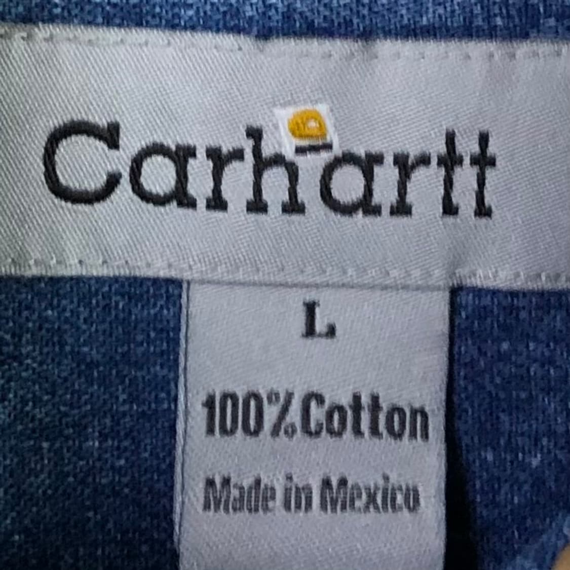 105 칼하트 데님 셔츠 상품이미지3