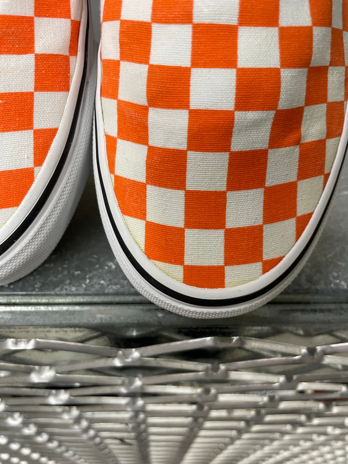 반스 슬립온 체커보드 띠어리 오렌지 245 상품이미지7