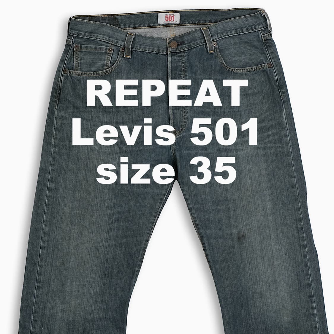 빈티지 리바이스 501 35 인치 LV50136524 상품이미지1