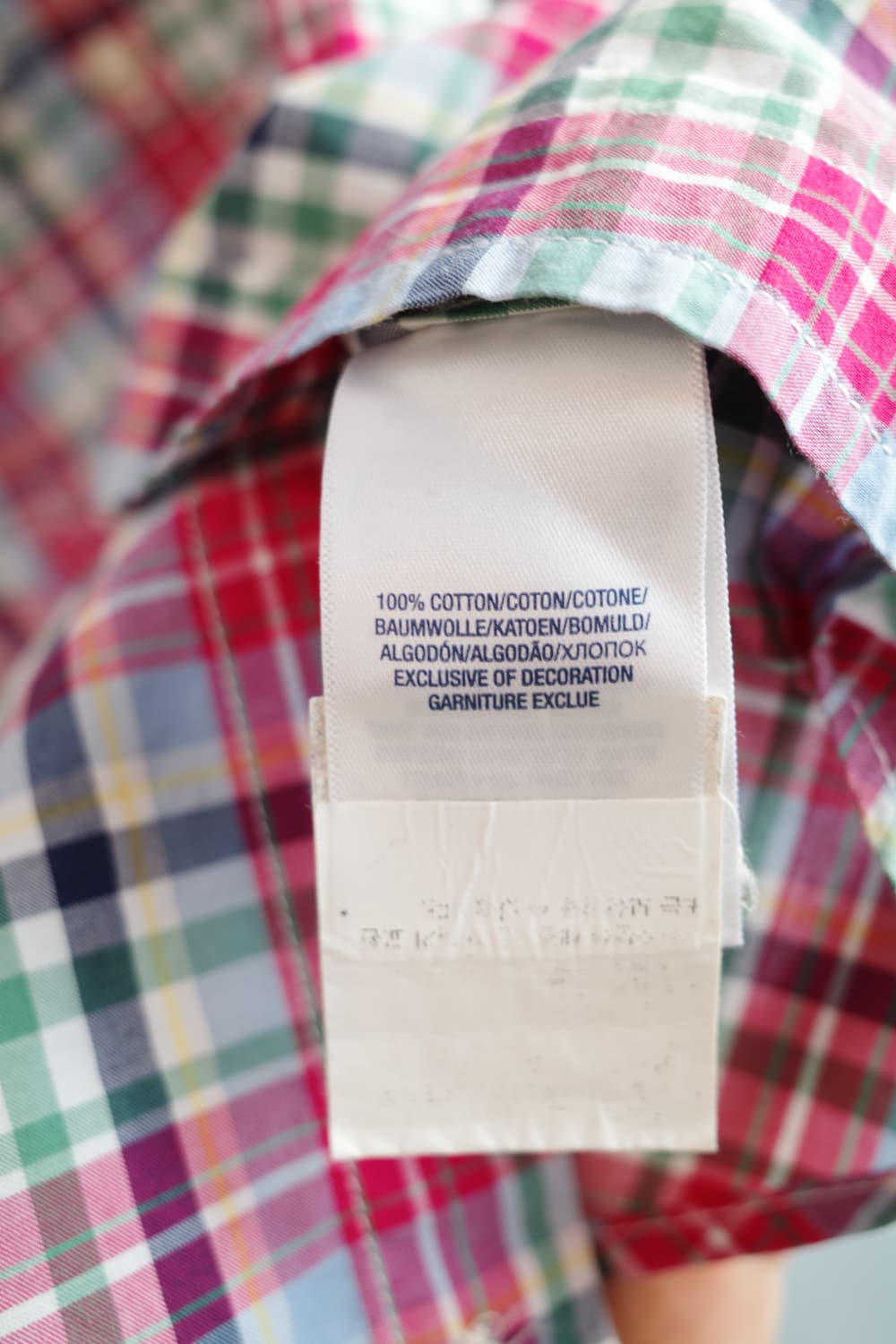 PoloRalphLauren 폴로 랄프로렌 마드라스체크 반팔셔츠 상품이미지5