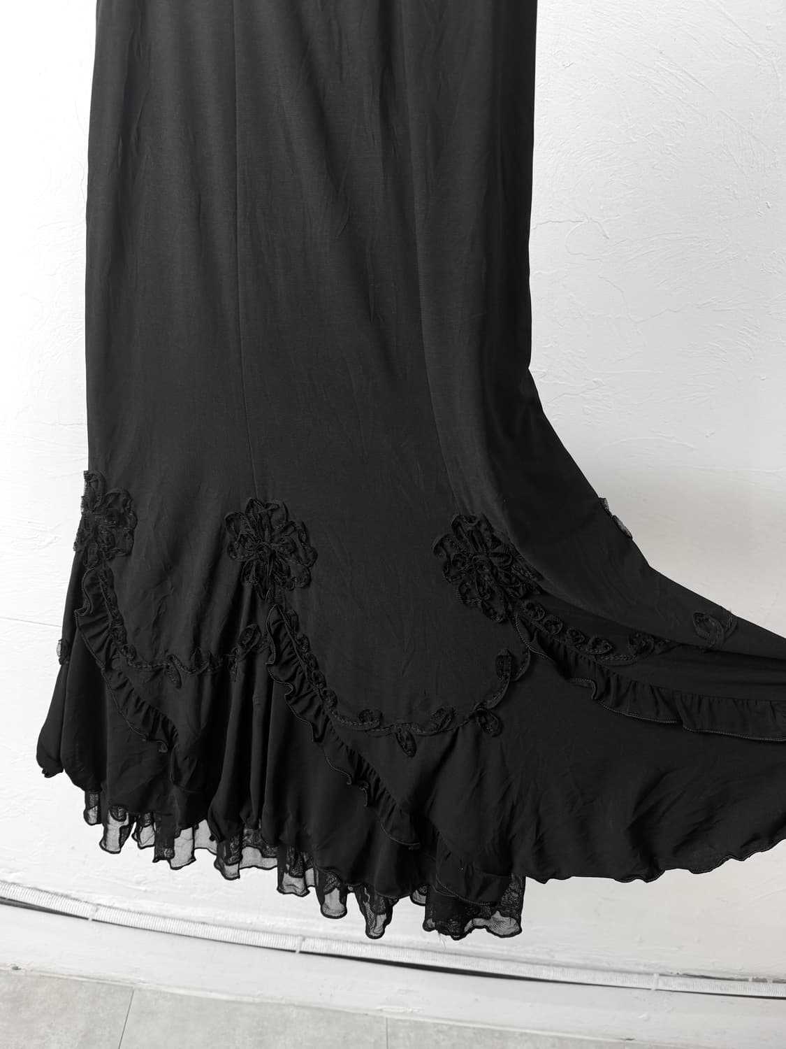 Da Vistora 플라워 아플리케 스커트 상품이미지4