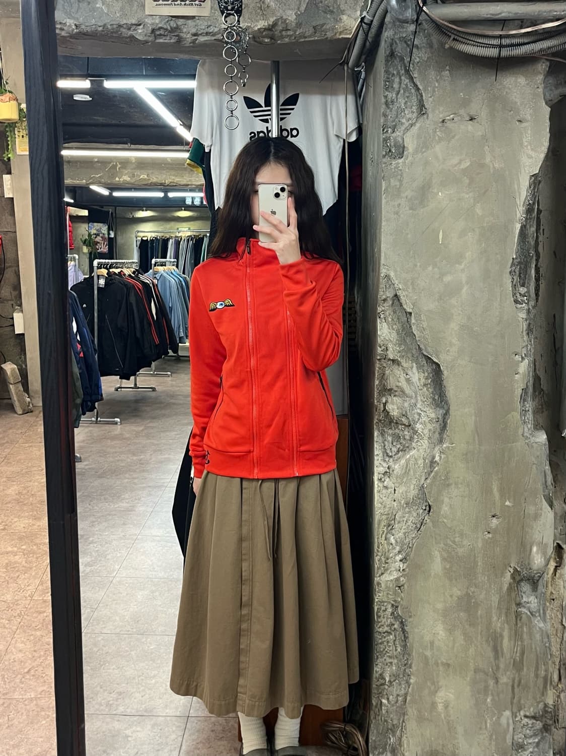 본더치 더블집업 져지 레드 100 #csz2473 상품이미지2