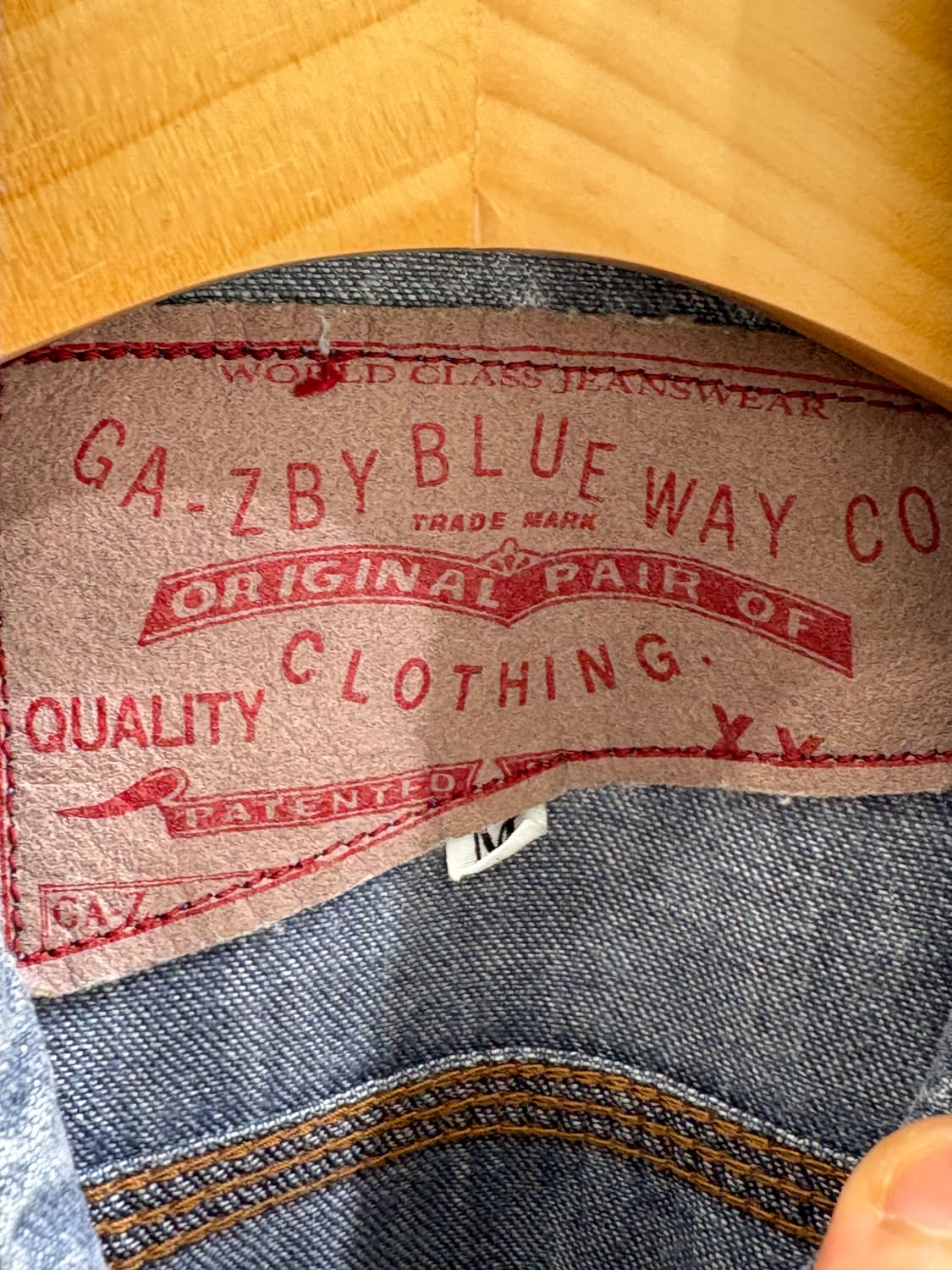GA ZBY BLUE WAY (Made in Japan) 셔츠 상품이미지6