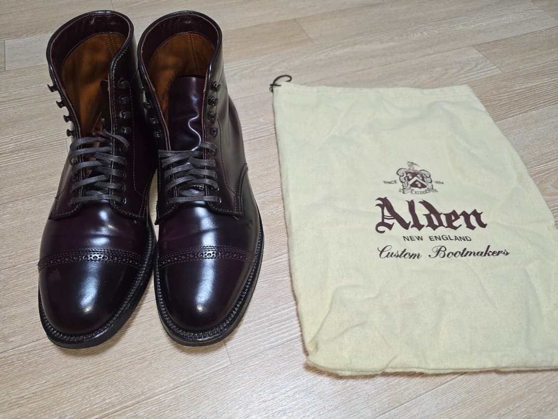 Alden A6807 코도반 캡토 부츠 US 8D 상품이미지1