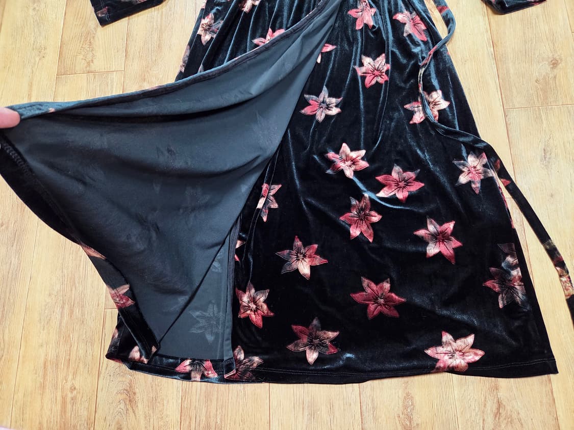 앤아더스토리즈(& Other Stories) 플로럴 벨로아 랩원피스 55 상품이미지8