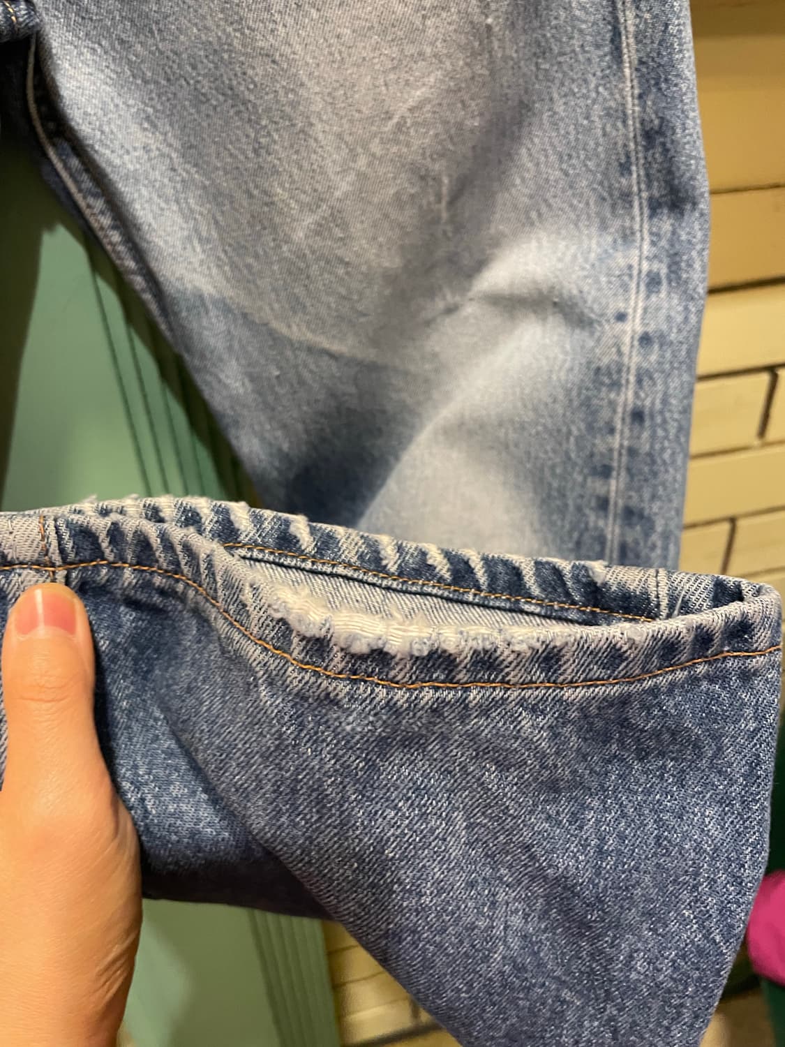 1990’s Levi’s 501xx Denim Made In USA 상품이미지7