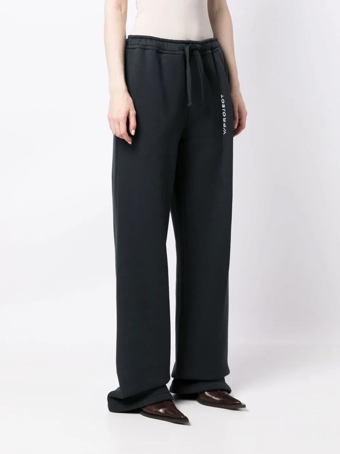 Y-project 와이프로젝트 로고자수 오버사이즈 트랙팬츠 M 상품이미지1