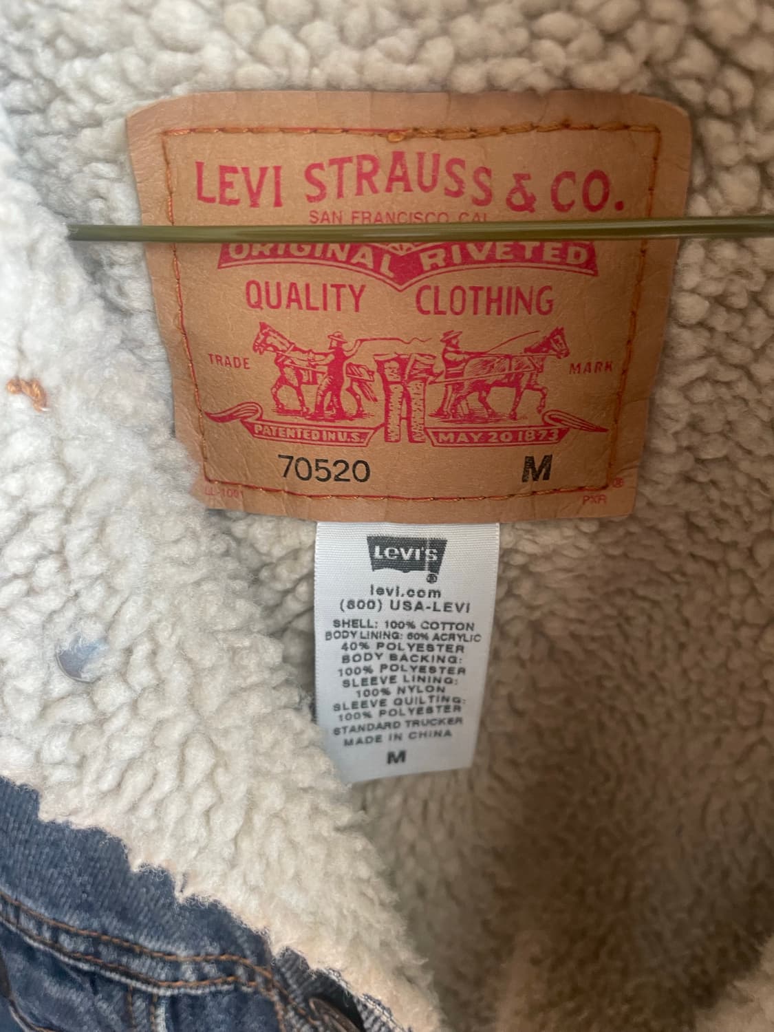 리바이스 데님 트러커 자켓 상품이미지3