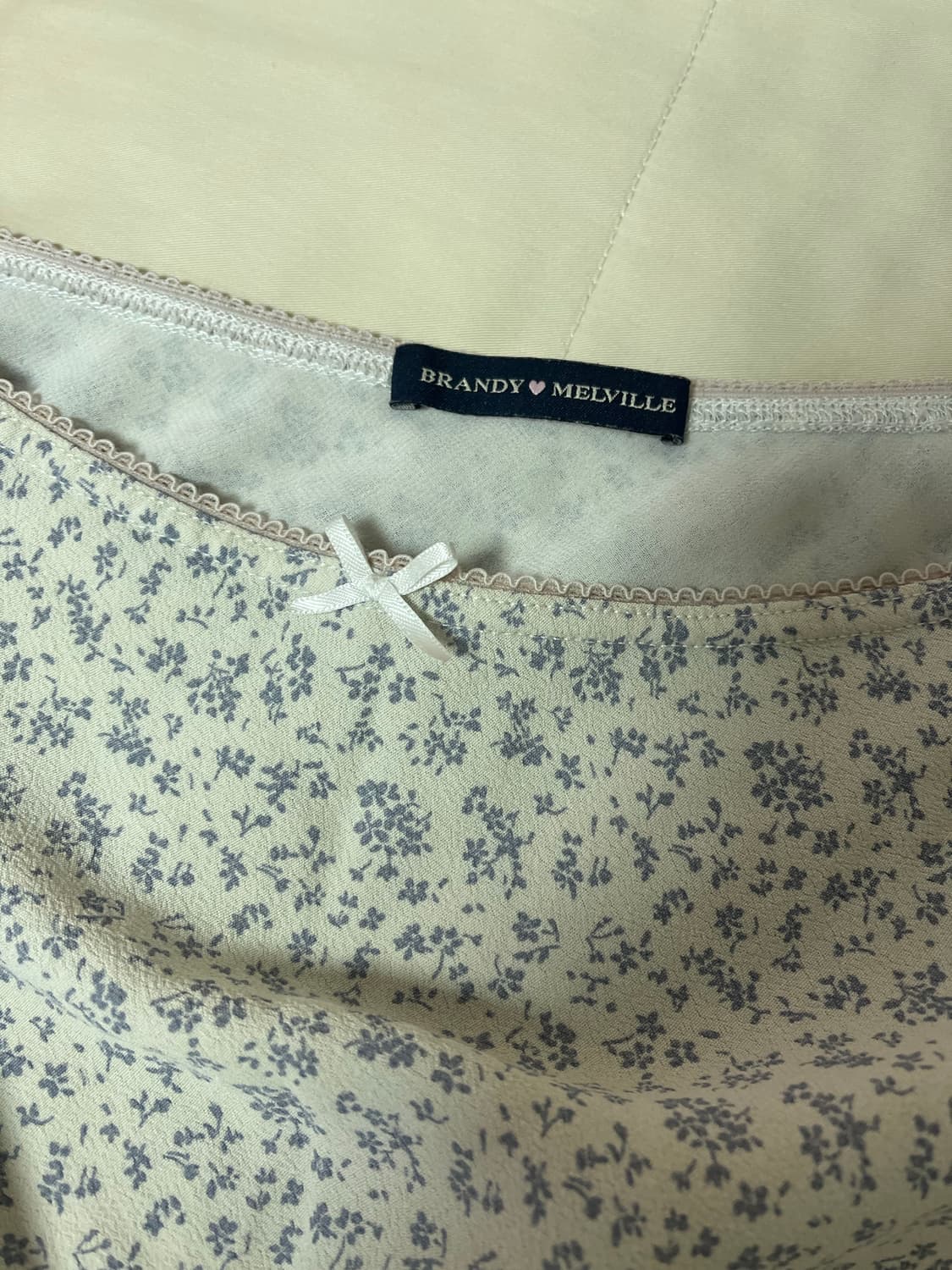 브랜디멜빌 세피아 플로랄 스커트 상품이미지4