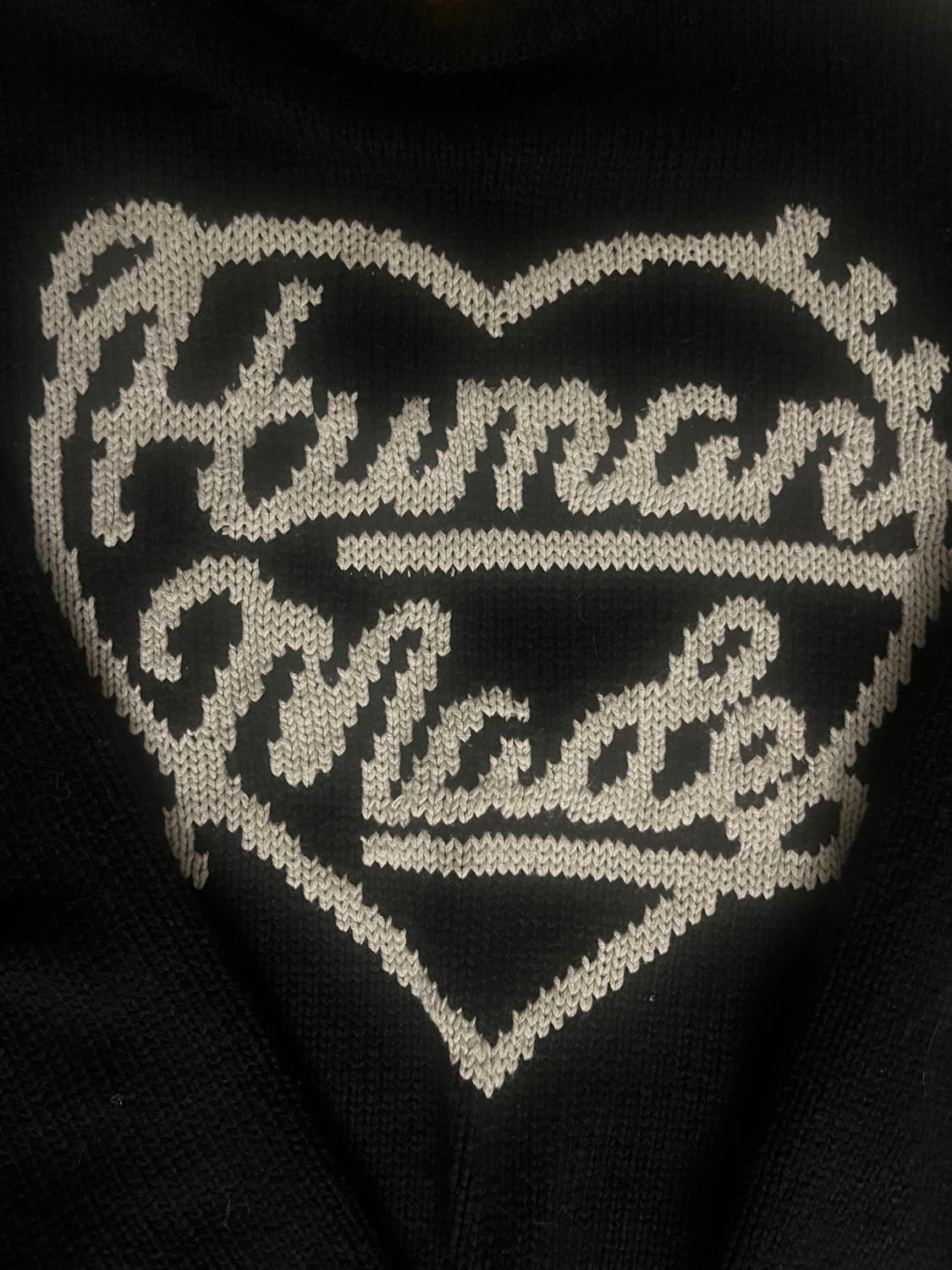 HUMAN MADE LOW GAUGE KNIT 휴먼메이드 니트 상품이미지4