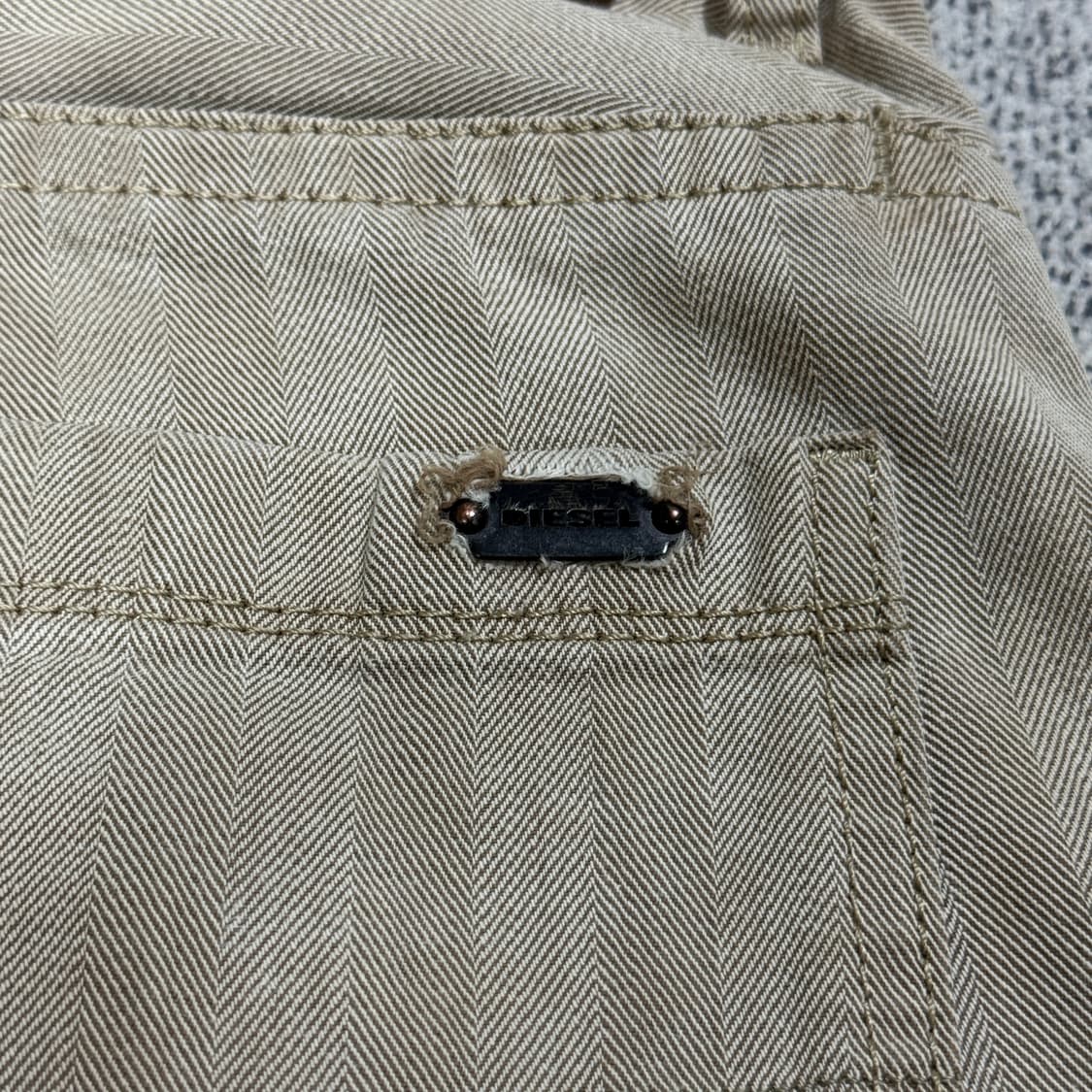 디젤 빈티지 BRADDOM 메탈 로고 팬츠 30 상품이미지2