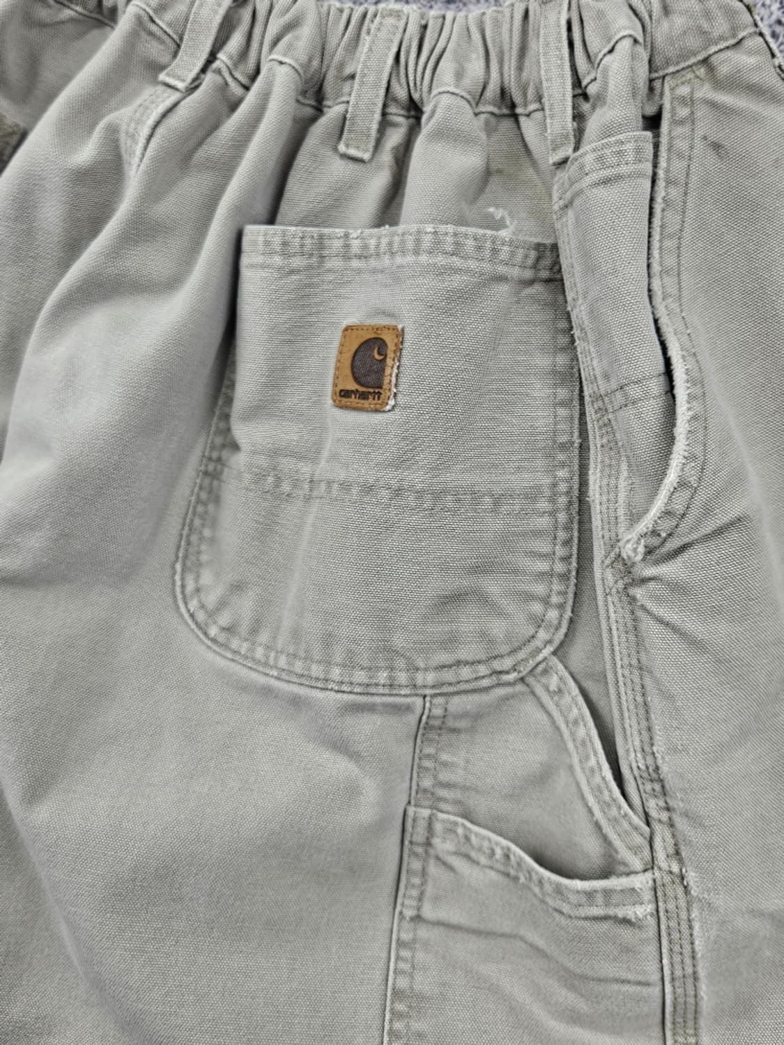 칼하트 캔버스 카펜터 쇼츠 반바지 커스텀 (42" 추정) / 11794 상품이미지8