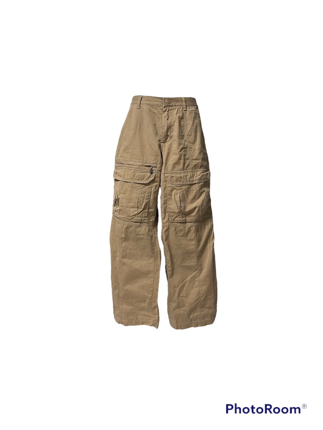 알마니 베이지 포켓 카고 팬츠 상품이미지1