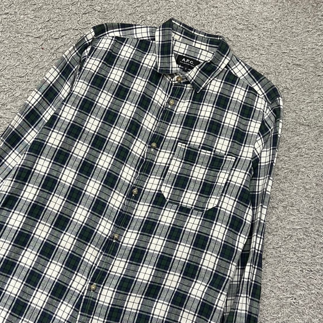 [95] A.p.c 아페쎄 셔츠 상품이미지1