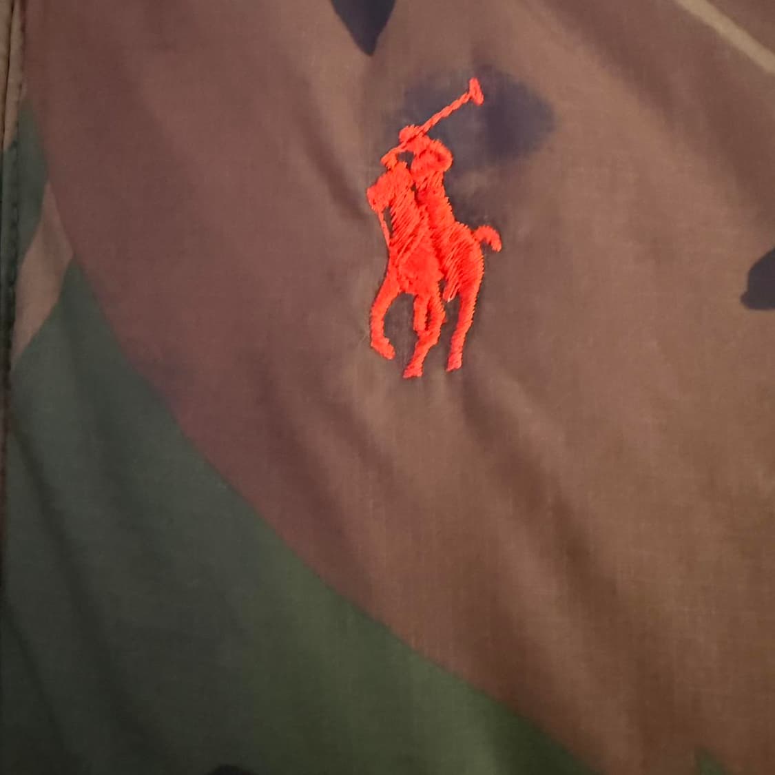 폴로 랄프 로렌 카모플라주 패턴 푸퍼 경량패딩 상품이미지2