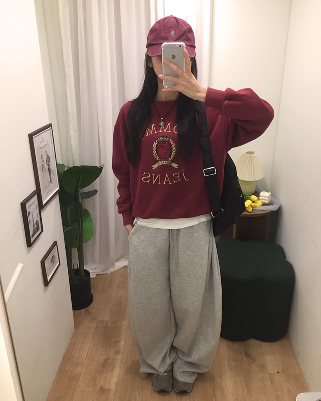 여성 90s 타미 맨투맨 100 상품이미지1