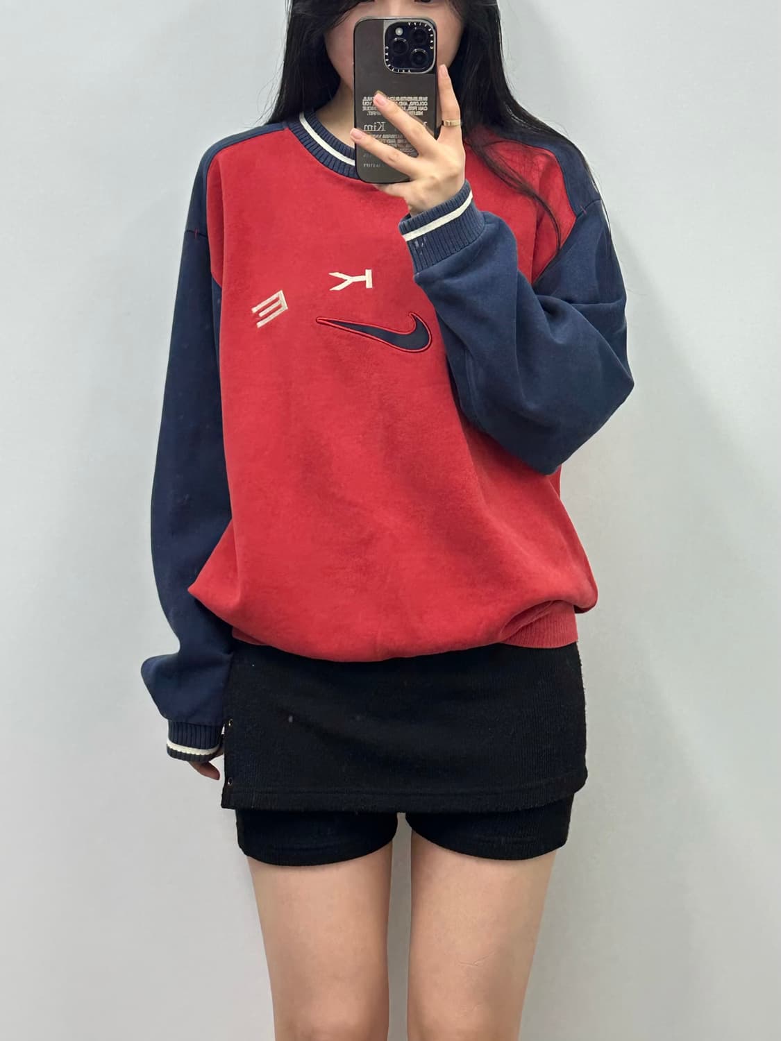 00s 나이키 올드스쿨 스펠아웃 맨투맨 상품이미지1