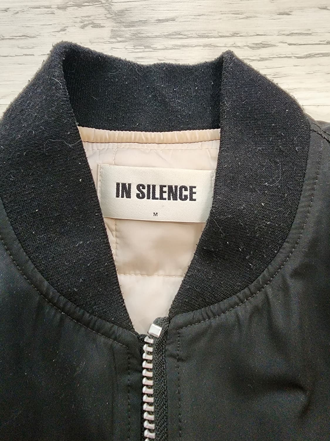 IN SILENCE 인사일런스 MA-1 봄버 자켓 M(100) 항공 점퍼 상품이미지6