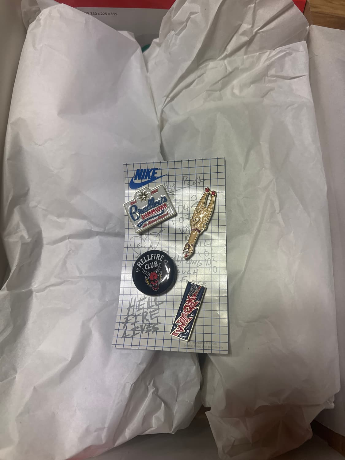 나이키 기묘한이야기 290cm 상품이미지2