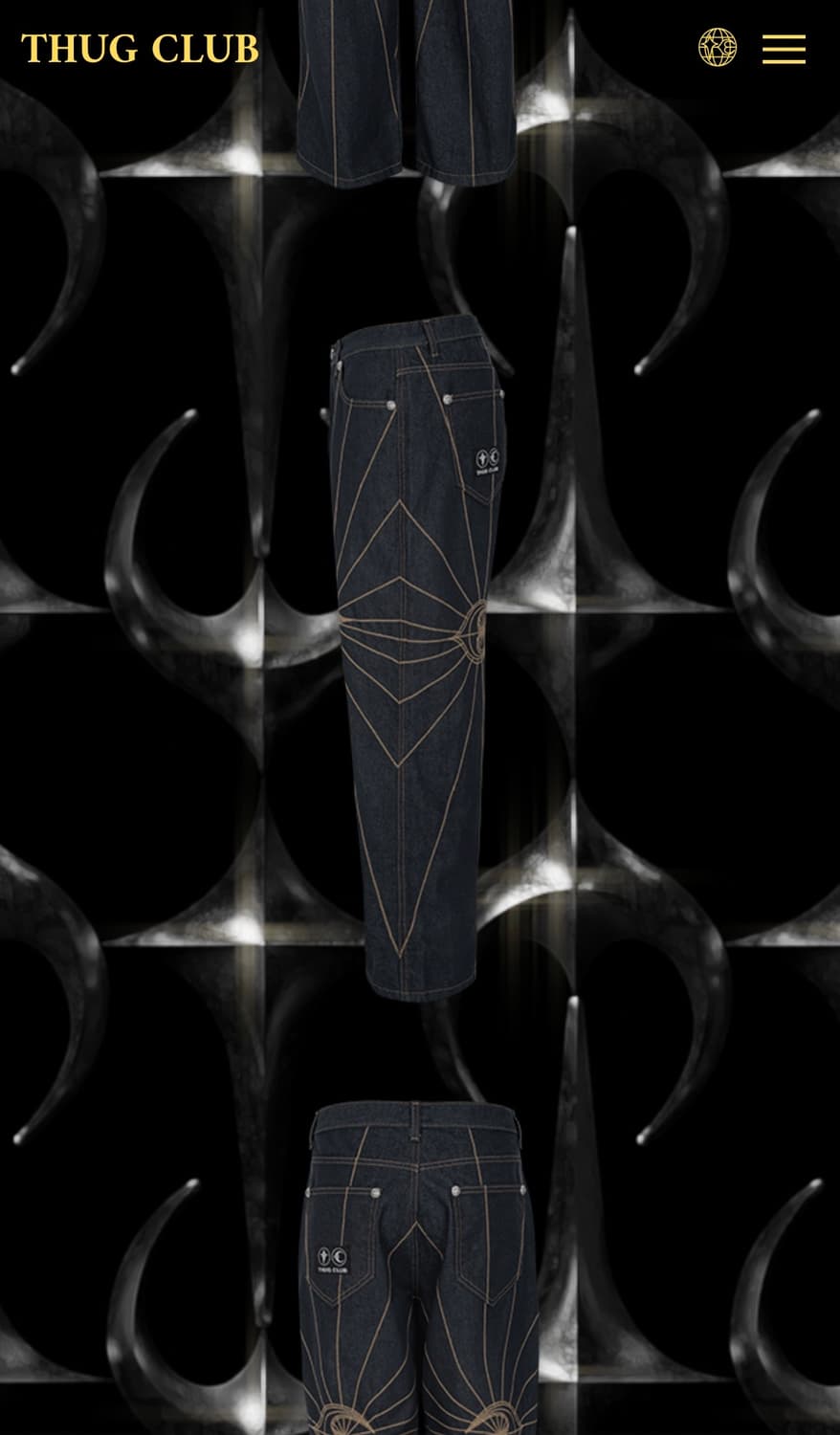 TC Chain Stitch Denim Pants 상품이미지4