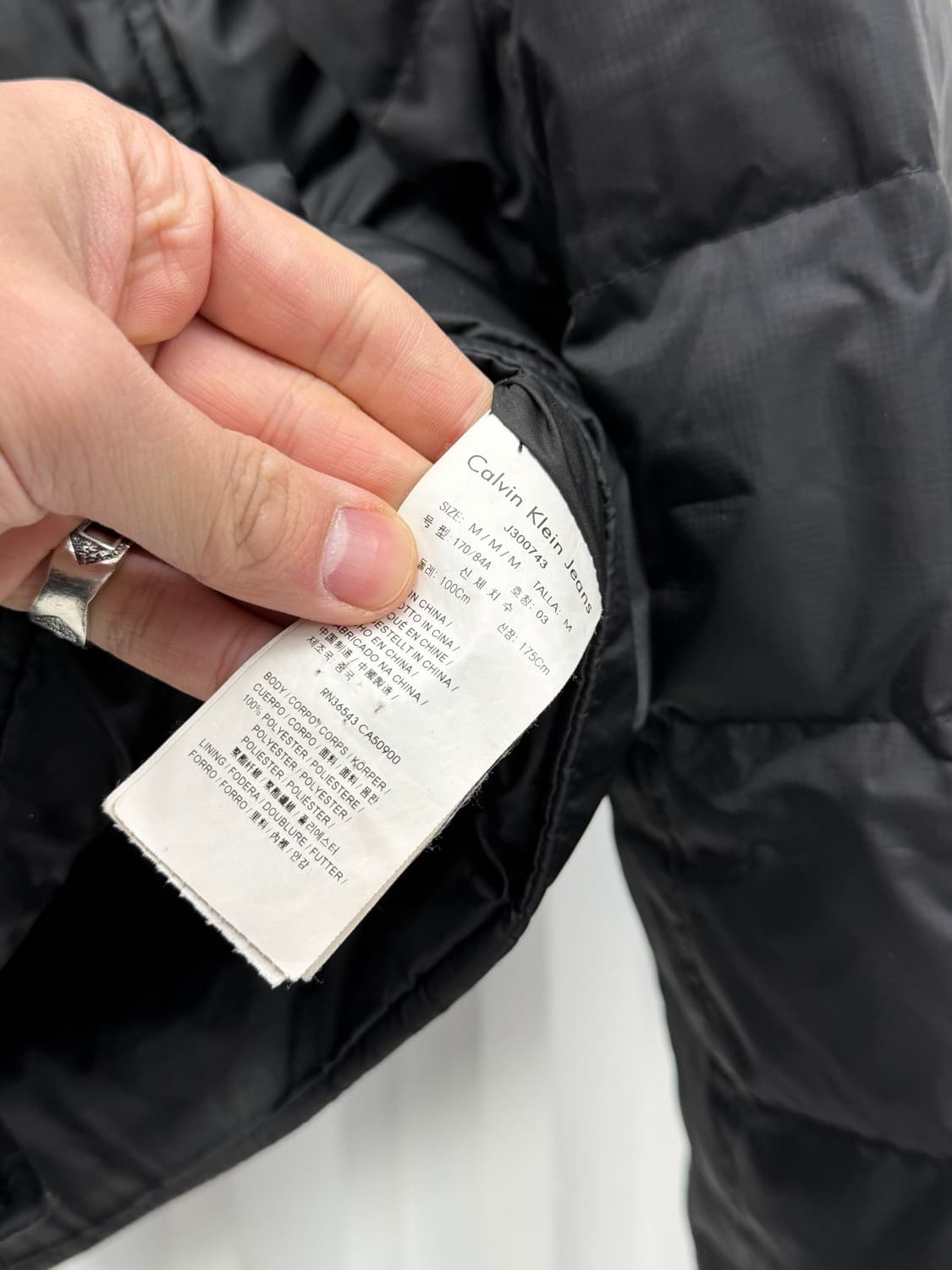 CK duck down rider jk 상품이미지6