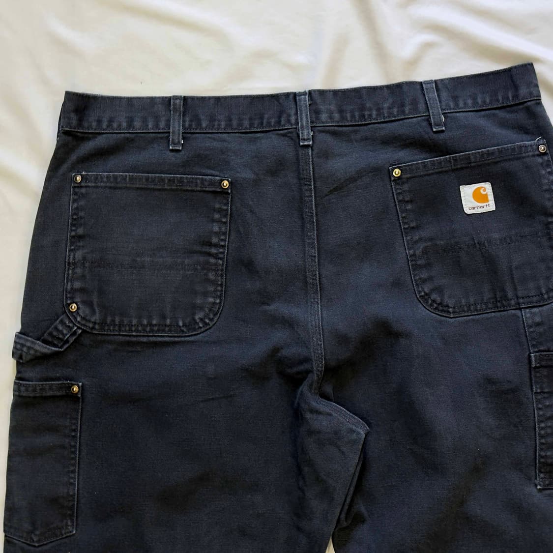칼하트 더블니 워크팬츠 B01 BLK 40X34 상품이미지8