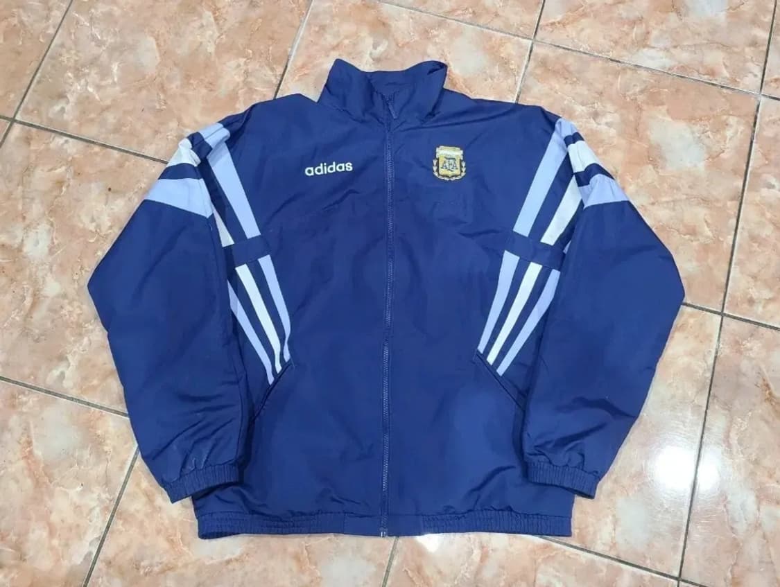 아디다스 1994 아르헨티나 축구국대 레트로 바람막이 상품이미지1