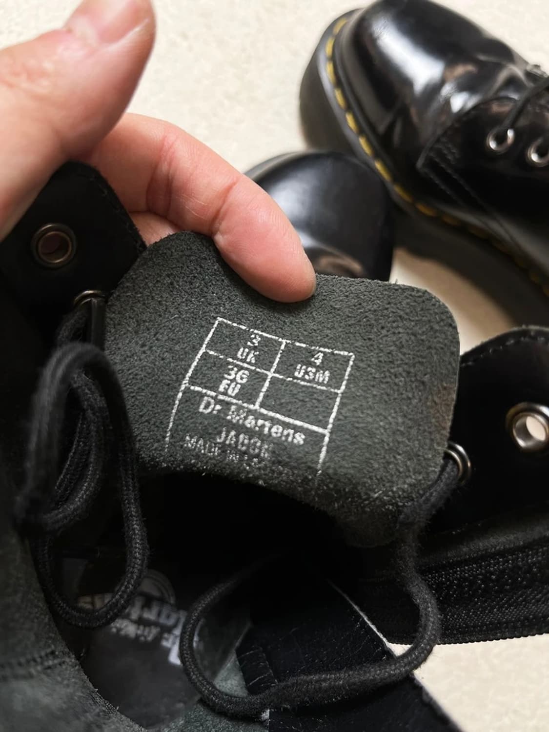 닥터마틴 우먼스 제이든 8홀 워커 부츠 A1881 상품이미지9