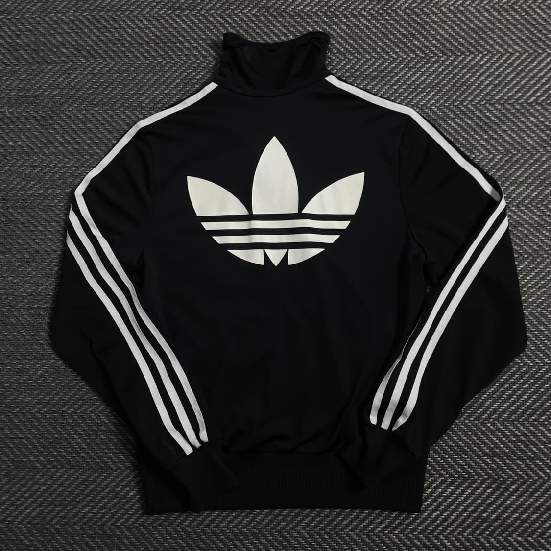 아디다스 우먼스 빅로고 트랙탑 져지 블랙y 4290 상품이미지2