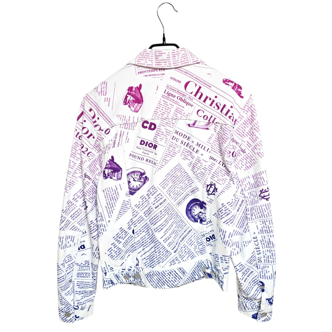 디올 다니엘 아샴 뉴스페이퍼 데님 자켓 상품이미지2