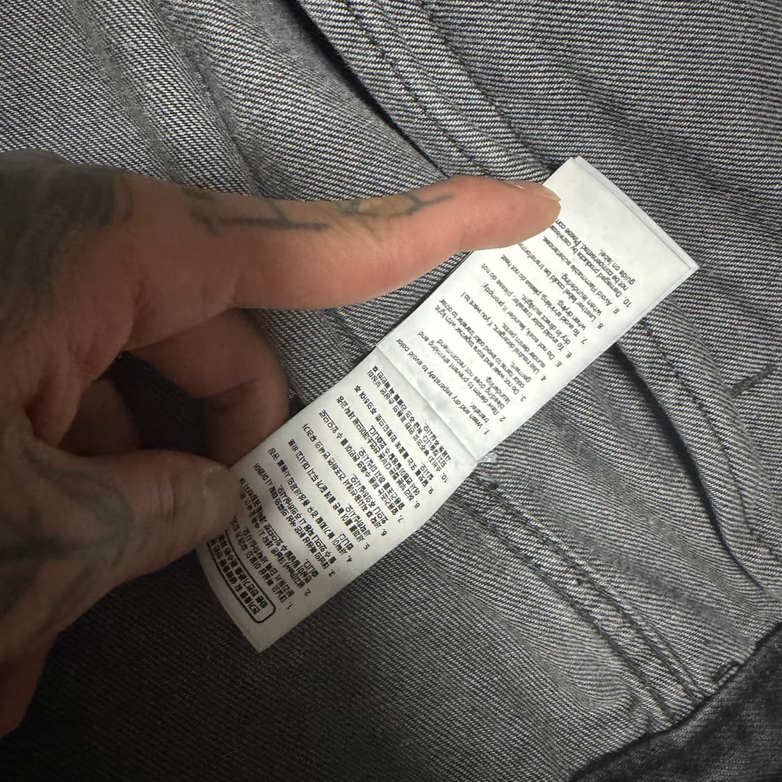 랭글러 데님자켓 상품이미지3