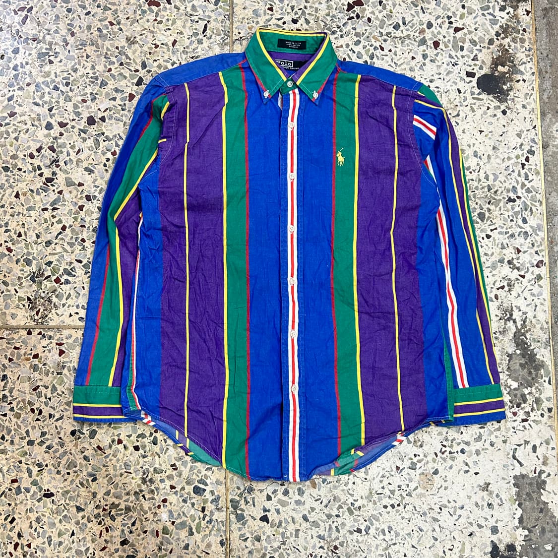 폴로(POLO ralphlauren)스트라이프 멀티컬러 셔츠 상품이미지1