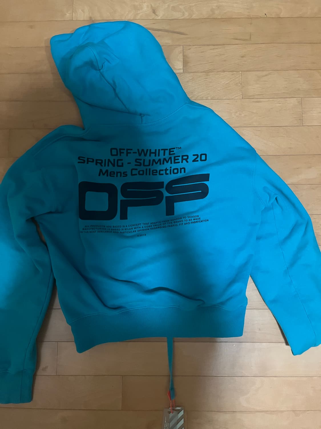 오프화이트 후드 상품이미지2