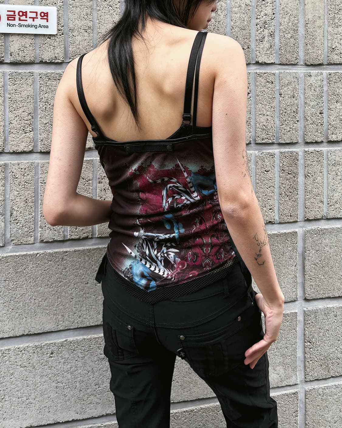 오즈온 오리엔탈 매쉬 슬리브리스 상품이미지5